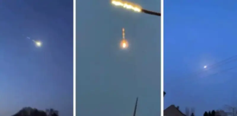 Meteorito ilumina Europa occidental y daña vivienda en Alemania sin causar heridos