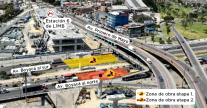 Metro de Bogotá: Inicia Izaje de Dovelas en Av. Boyacá y Av. Primero de Mayo