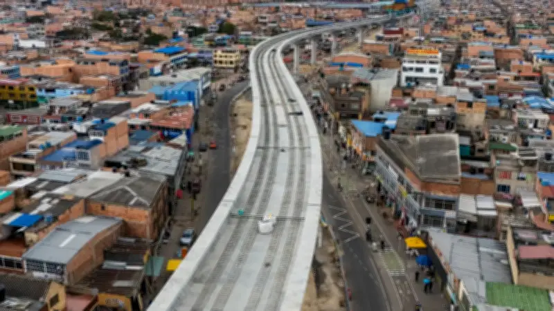 Metro de Bogotá: Viaducto Conecta Patio Taller con Avenida Boyacá en Avance del 73,75%