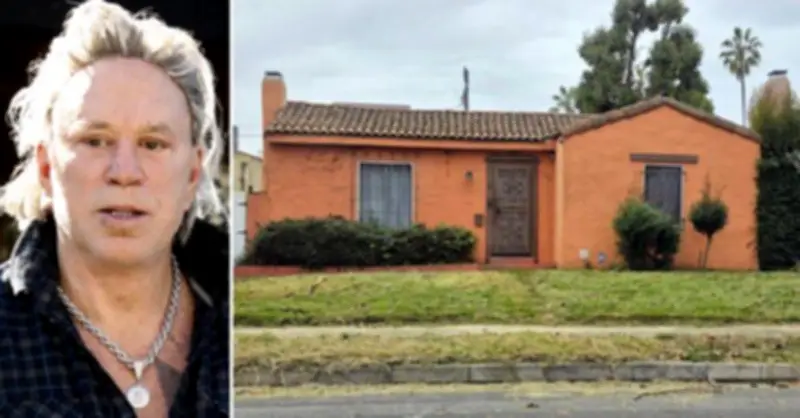 Mickey Rourke pierde su casa en Los Ángeles por deuda millonaria de alquiler