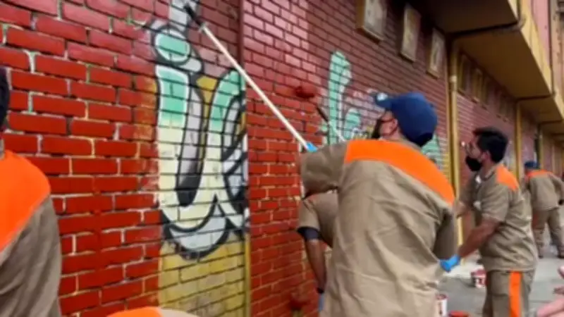 Mil reclusos colombianos transforman espacios públicos en programa de resocialización