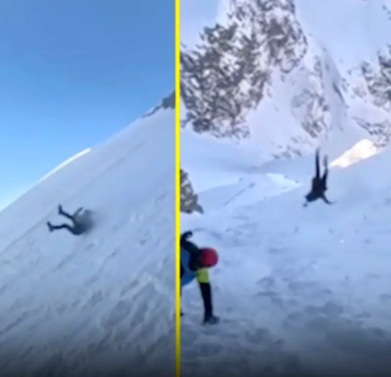 Milagro en los Tatras: Escalador sobrevive a caída de 2.500 metros tras perder su piolet