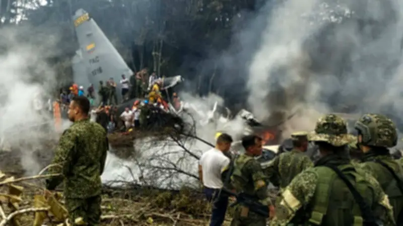 Mindefensa confirma 44 fallecidos tras accidente aéreo en Putumayo; cifra podría ascender a 70