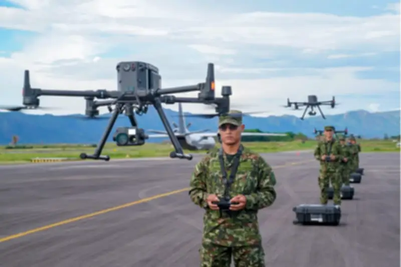 Mindefensa invierte más de 6.2 billones en Escudo Nacional Antidrones contra grupos armados