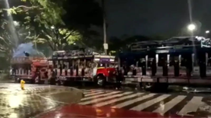 Minga indígena abandona Medellín tras alcanzar acuerdos con la Gobernación de Antioquia