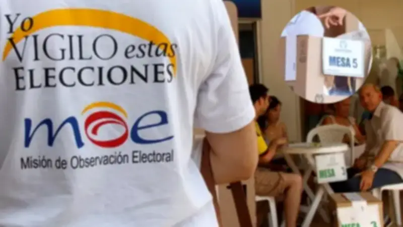 MOE y Registraduría despliegan observación electoral para voto de colombianos en el exterior