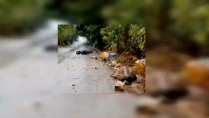 Motociclista fallece en Santander por desprendimiento de roca en vía, autoridades mantienen alerta