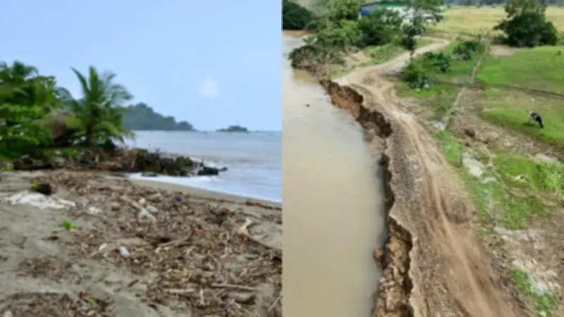 Más de 10.000 personas incomunicadas por fuertes lluvias en Acandí, Antioquia