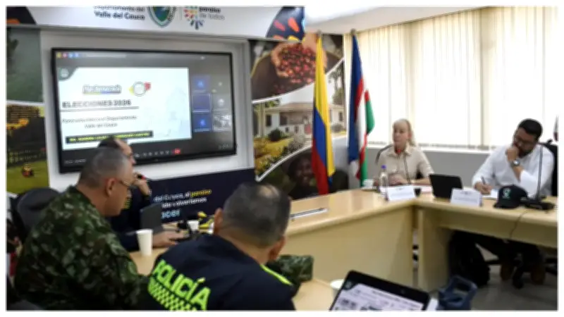 Más de 12.000 efectivos de la Fuerza Pública custodiarán elecciones en el Valle del Cauca