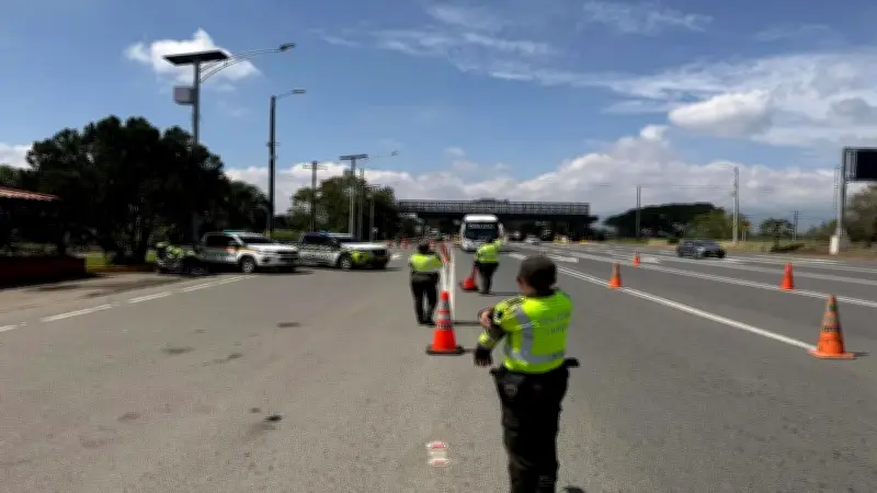 Más de 354.000 vehículos circularon en el Valle durante el plan retorno del puente festivo