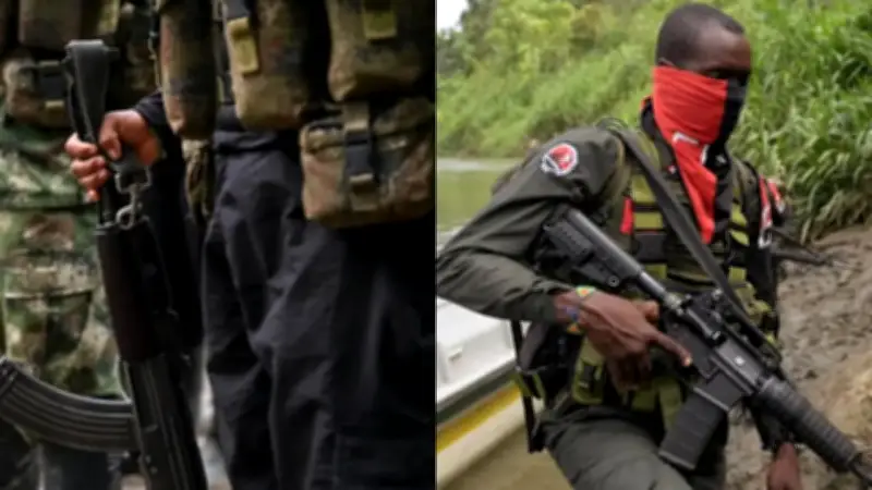 Más de 500 familias chocoanas sufren confinamiento por enfrentamientos entre ELN y Clan del Golfo