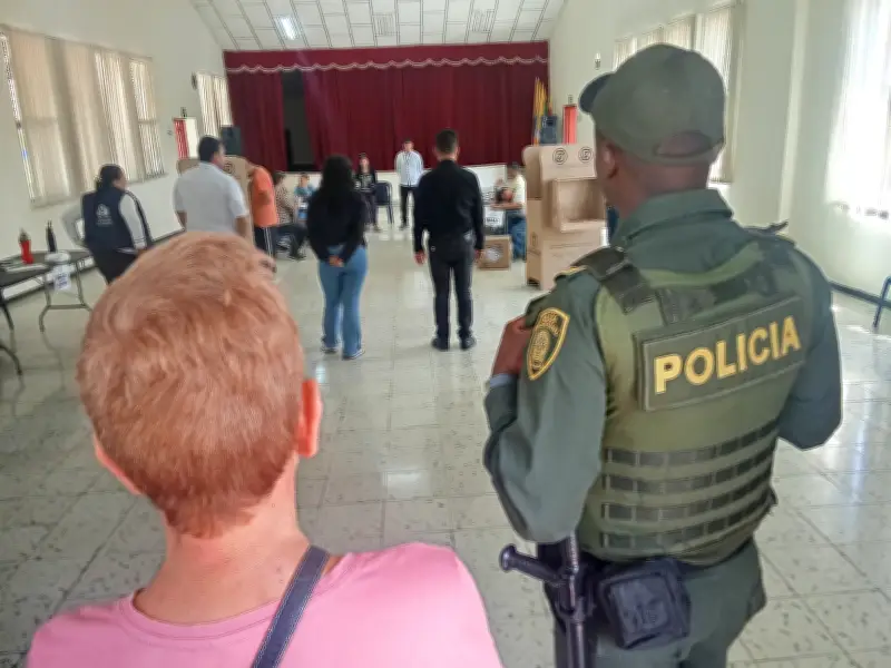 Más de 550 policías garantizarán seguridad electoral en Popayán este 8 de marzo
