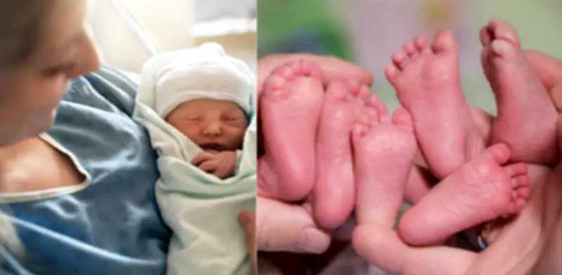 Mujer supera 40% de probabilidad de supervivencia y da a luz a cuatrillizos en Cincinnati