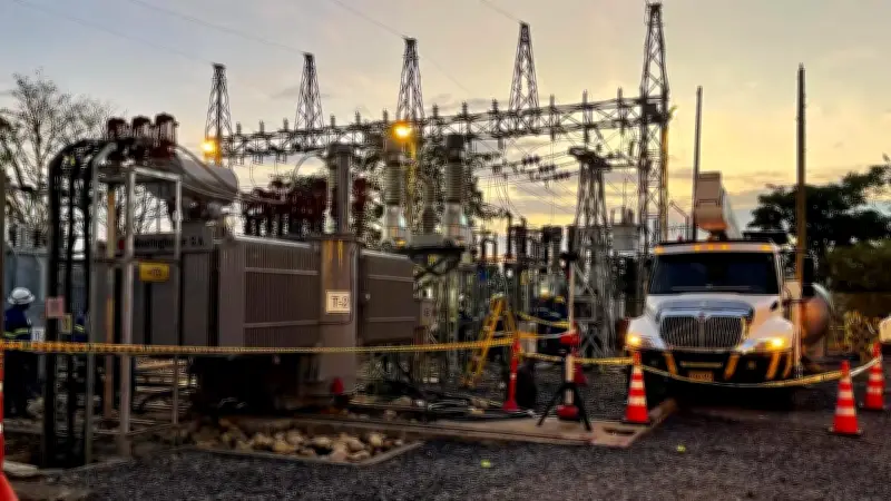 Municipios del sur de Santander tendrán energía por horarios tras daño en subestación