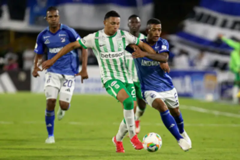 Nacional vs Millonarios: Todo sobre el duelo clave por la Copa Sudamericana en Medellín