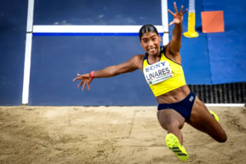 Natalia Linares conquista el bronce en salto de longitud del Mundial Indoor de Polonia 2026