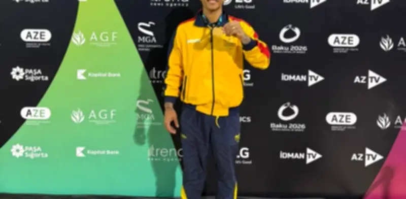 Ángel Barajas: El gimnasta cucuteño que brilla en la Copa Mundo con oro y bronce