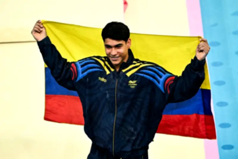 Ángel Barajas gana oro para Colombia en Copa del Mundo de Gimnasia en Azerbaiyán