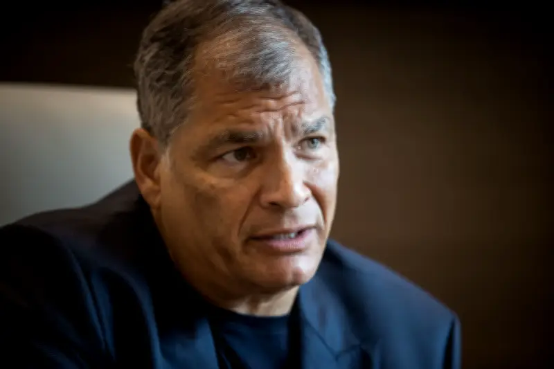 Noboa acusa a Correa de 'regalar Ecuador a narcos' en disputa por acuerdo comercial con EE.UU.