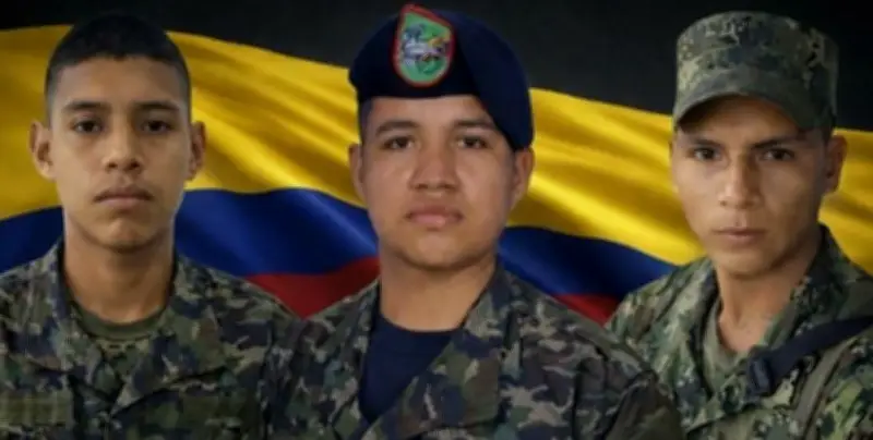 Nátaga, Huila, llora a tres soldados fallecidos en tragedia aérea de Putumayo