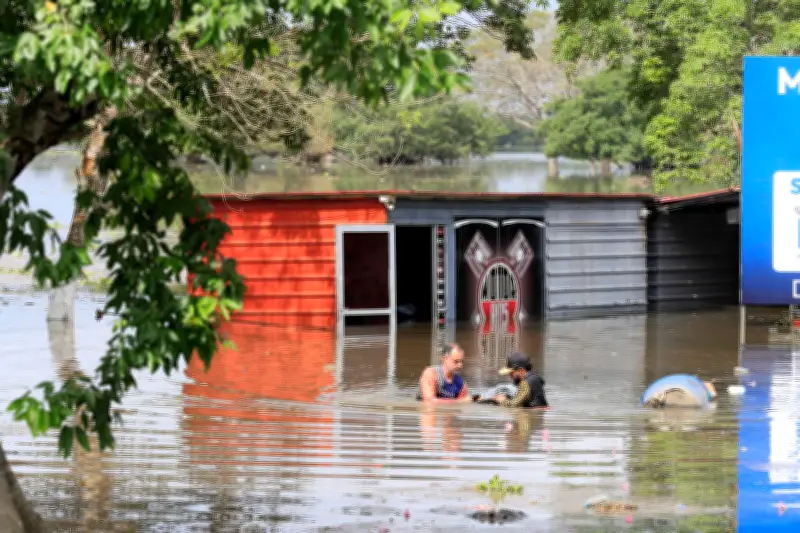 Nueva creciente del río Sinú inunda barrio El Dorado en Montería durante emergencia invernal
