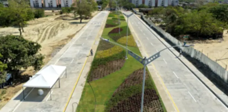Nueva doble calzada en Barranquilla transforma la movilidad del suroccidente