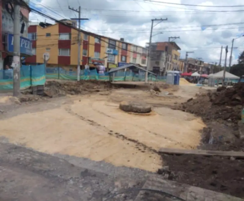 Obras inconclusas en Engativá y Barrios Unidos: 7 años de espera y afectaciones para vecinos
