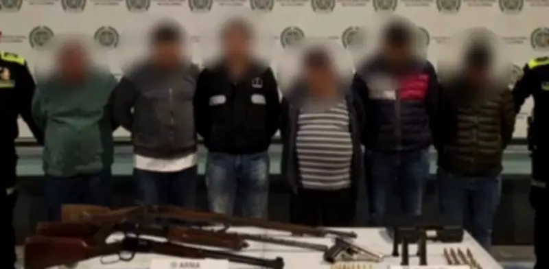 Ofensiva policial en Bogotá: 40 capturados y 300 kilos de droga incautados en operativos