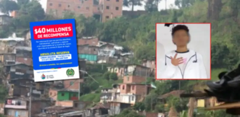 Ofrecen millonaria recompensa por asesinato de menor hallado en costal enterrado en Itagüí