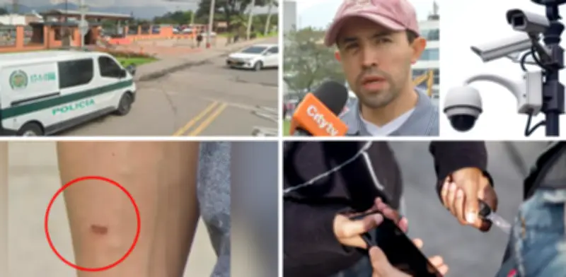 Ola de atracos violentos en Bogotá: asaltan junto a club y hospital de la Policía Nacional