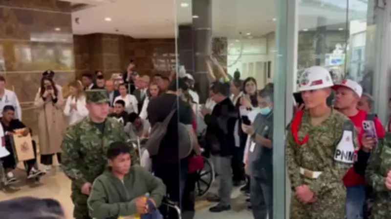 Once militares heridos en accidente aéreo de Putumayo reciben alta en Bogotá