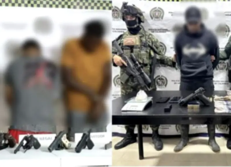 Operativos policiales en Cauca dejan capturas e incautación de armas y droga en Puerto Tejada y Morales
