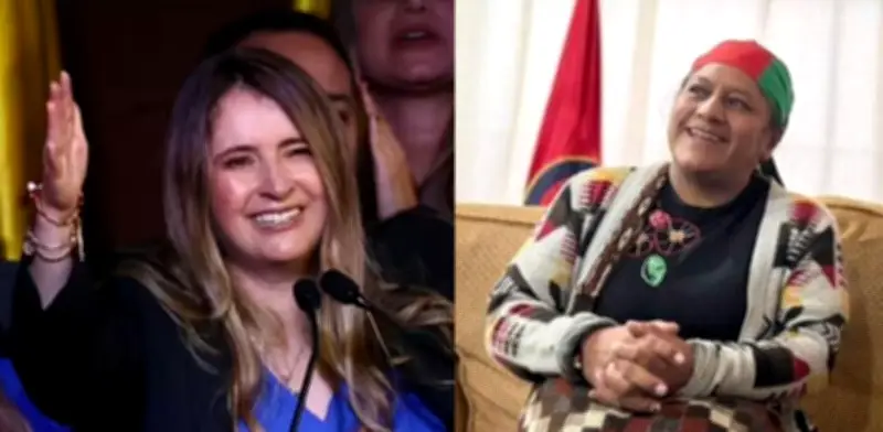 Paloma Valencia felicita 'de corazón' a Aída Quilcué por su candidatura vicepresidencial con Cepeda
