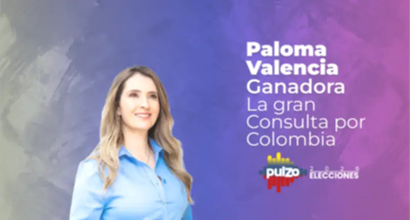 Paloma Valencia gana la Gran Consulta y será candidata presidencial de la centro-derecha en 2026