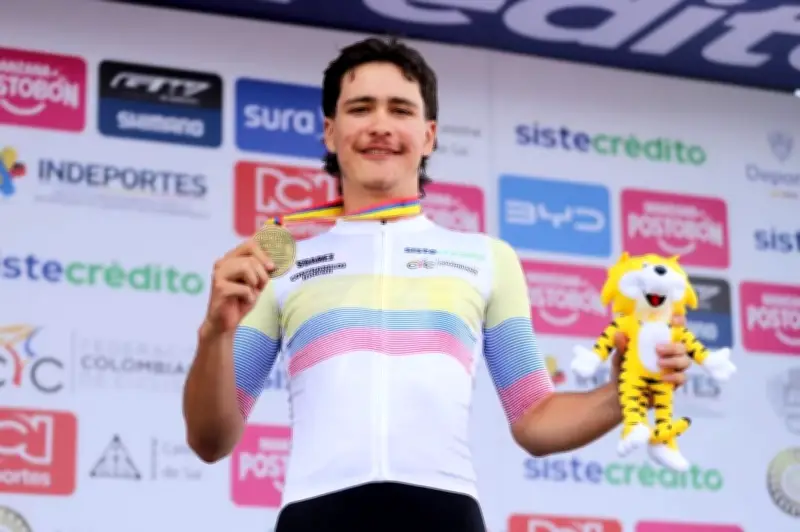 Panamericano de Ruta 2026 arranca con oro colombiano de José Manuel Posada en Montería