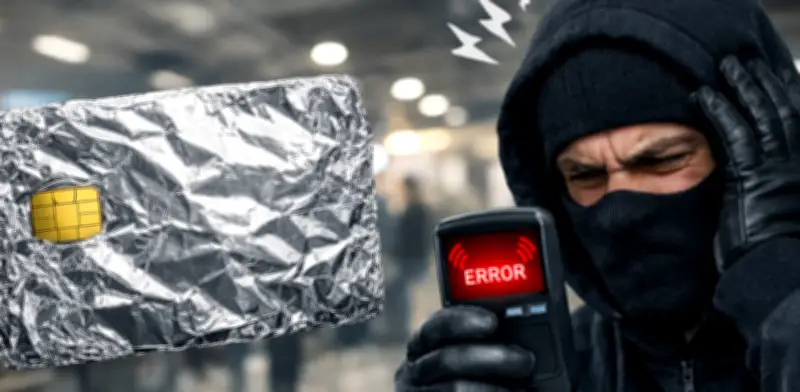 Papel aluminio como escudo: cómo proteger sus tarjetas bancarias del robo inalámbrico