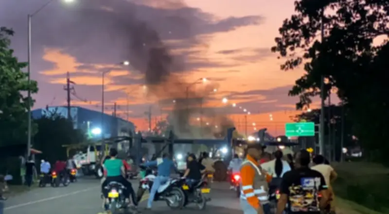 Paro minero cumple cuatro días con bloqueos en Bajo Cauca y sur de Córdoba
