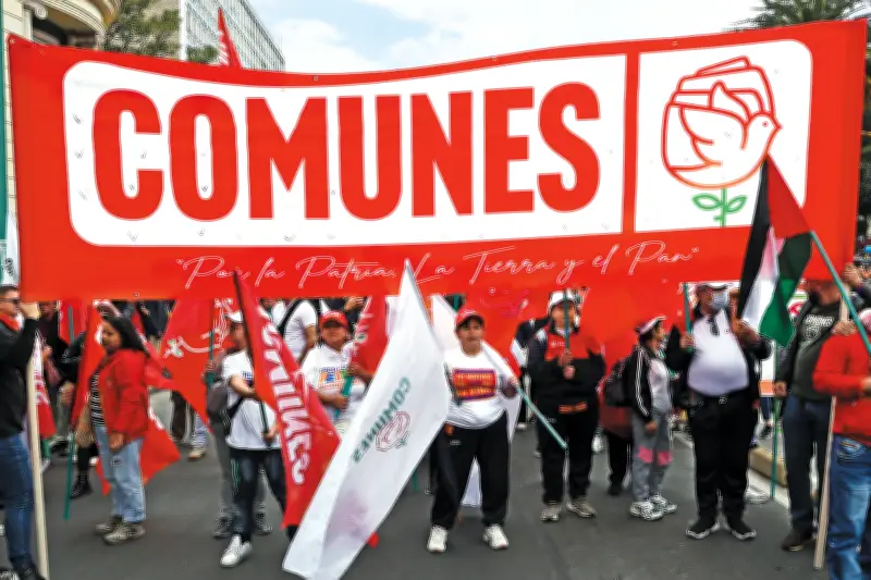 Partido Comunes desaparece tras no superar umbral electoral en Colombia