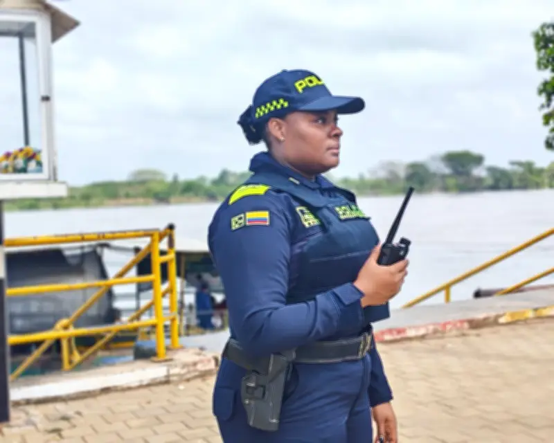 Patrullera del Chocó salva Navidad en incendio del sur de Bolívar con heroísmo y determinación