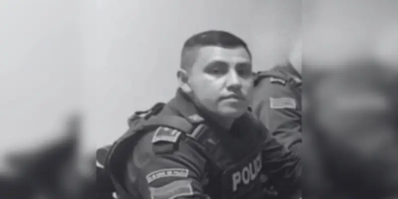 Patrullero de la Policía asesinado en Santander mientras vacacionaba con su hijo de 4 años