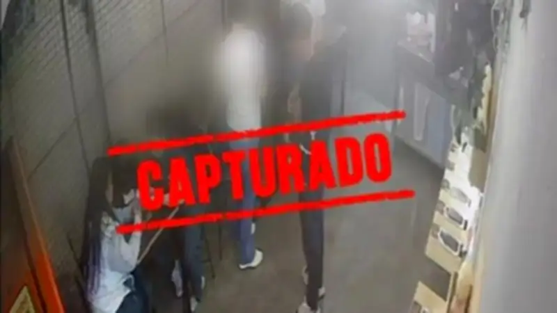 Peligroso ladrón capturado en Bucaramanga con 12 millones en objetos robados de restaurante