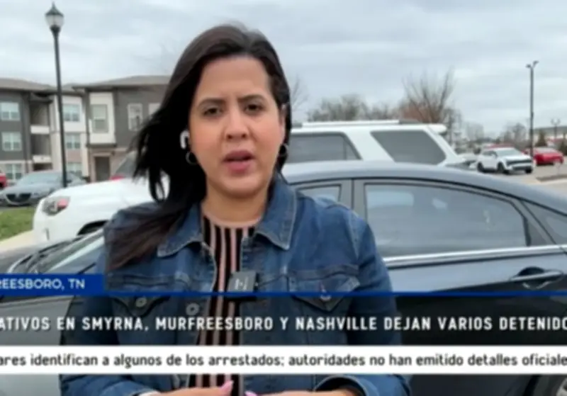 Periodista colombiana detenida por ICE en Nashville mientras viajaba en vehículo de prensa