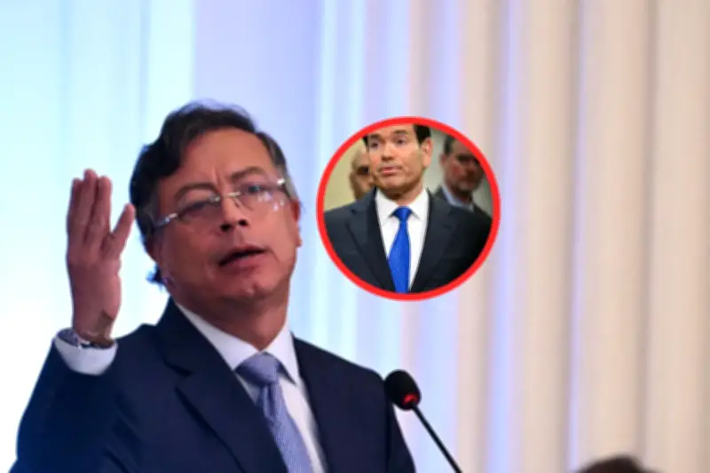 Petro califica de "equivocado" a Marco Rubio y cuestiona visión occidental de EE. UU.