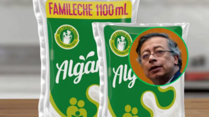 Petro critica a Algarra y propone cooperativas lecheras tras cierre de planta en Cundinamarca