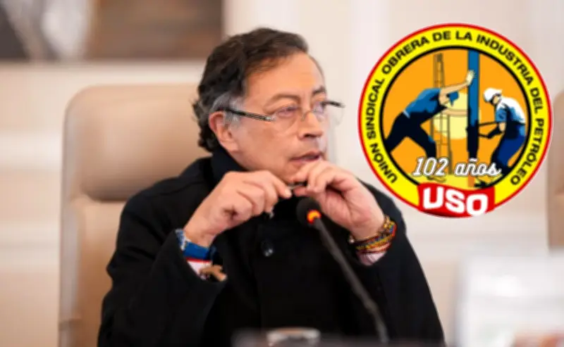 Petro critica a la USO por amenaza de paro en Ecopetrol y defiende la continuidad de Ricardo Roa