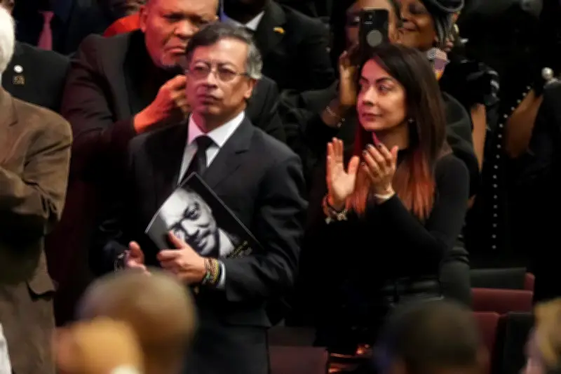 Petro critica a prensa colombiana y pide a Biden separarse de Netanyahu en funeral de Jesse Jackson