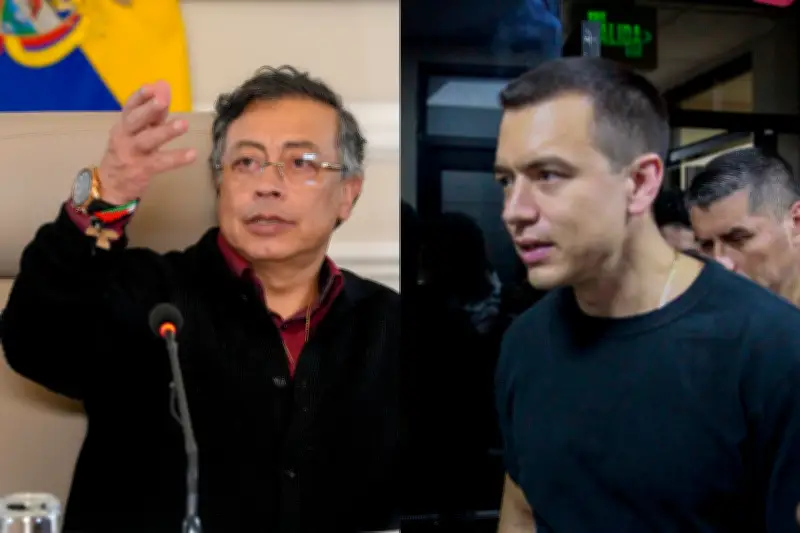 Petro denuncia ataques aéreos desde Ecuador tras hallazgo de bomba en frontera