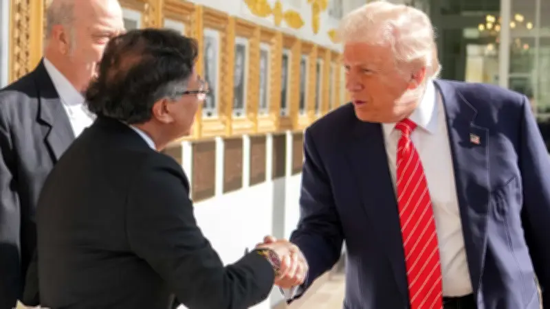 Petro entrega a Trump nombres de narcos en histórica llamada bilateral