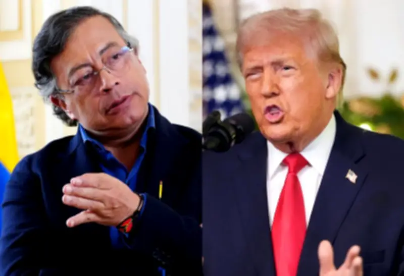 Petro invita a Trump a Cartagena mientras tensiones por expedientes federales persisten