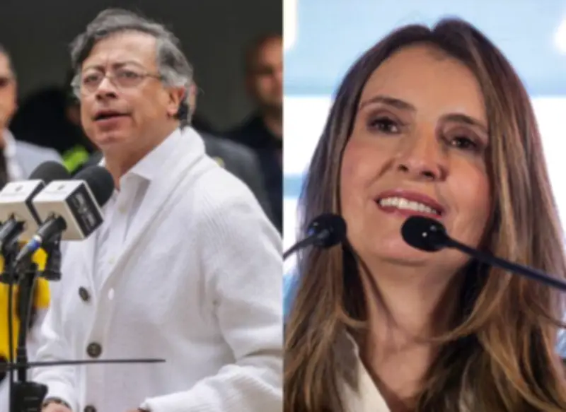 Petro responde a Paloma Valencia tras su llamado al 'cariño' y critica su oposición histórica